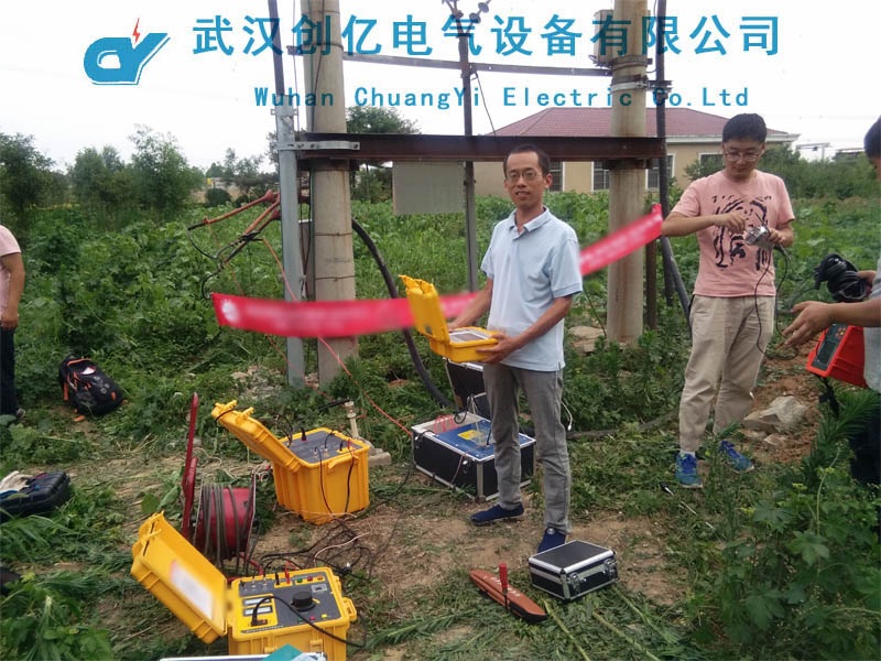 炎炎夏日，我司為孟電集團(tuán)調(diào)試電纜故障測(cè)試系統(tǒng)售后保障